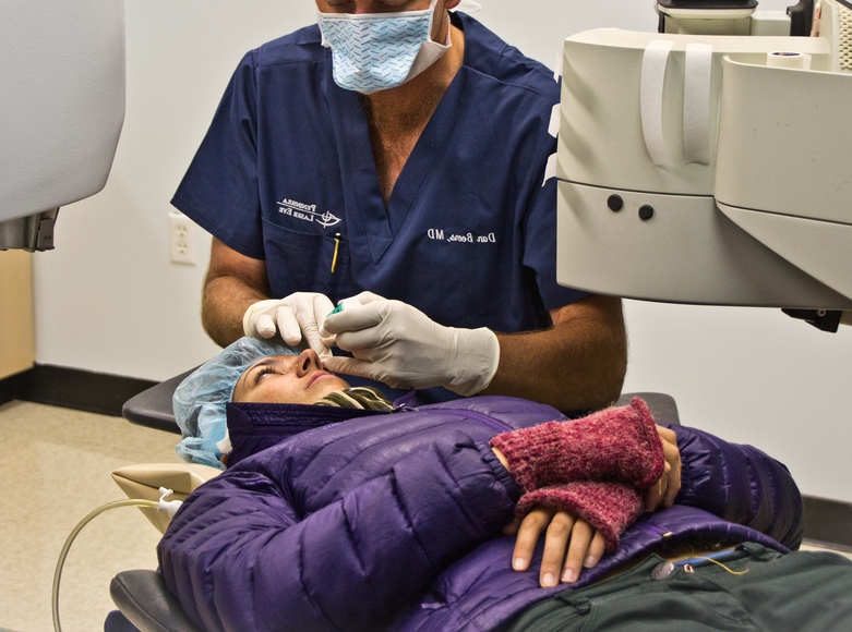Corrective Eye Surgery process 2