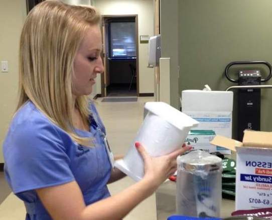 nurse working