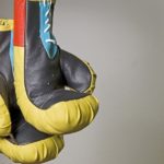 yellow boxing gloves