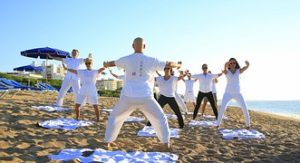 yoga class
