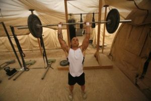 working out in house